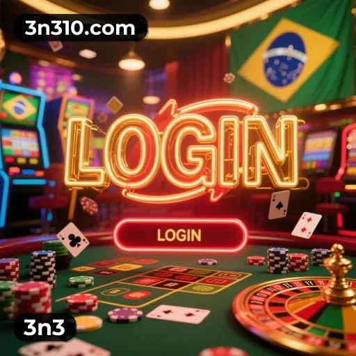 App 3n3 para iOS e Android — interface mobile, login biométrico e PIX integrado